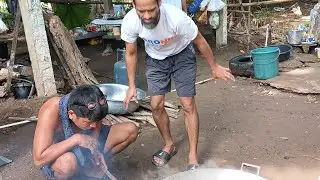 Tulong Tulong sa Pagluto ng Pork Kaldereta at Pritong Manok