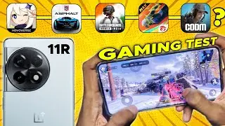 OnePlus 11R 🚩 Snapdragon 8+ Gen 1🔥 Heavy Gaming Performance Test...😈❓