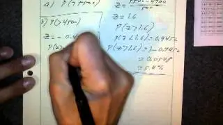 z-tables example