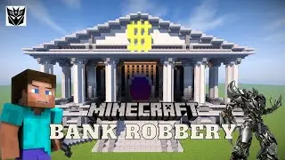 Minecraft bank robbery || Episode 1(scoping) || Hindi/Urdu