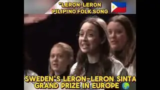 LERON-LERON SINTA PILIPINO FOLK SONG USE SWEDEN'S GROUP