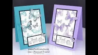 Stampin' Up! Butterfly Gala Blends Tutorial