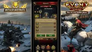 Evony the King's Return - Battle of Austerlitz -Season 8 - C5 - Satus Ex Tenebri