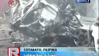 Bom Meledak, 6 Orang Tewas di Cotabato, Filipina