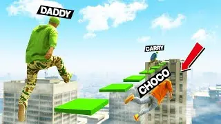 THIS WAS THE BEST GTA 5 RACE (I STILL LOST) @CarryisLive @Gareeboooo @DaddyCool7 @itsaang Swishy nd Aalo