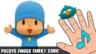 Pocoyo In Finger Family Song!