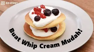 Mudah! Whip Cream tanpa di Kocok?! #Shorts