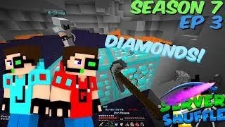 DIamonds! - Server Shuffle UHC Season 7 - Episode 3
