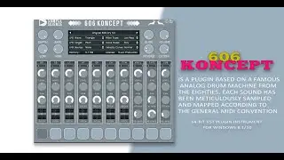 606 Koncept analog drum machine FREE