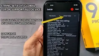 STRING SET EDIT GLOBAL TABLE TER OP BULAN INI SUPPORT ALL DEVICE !!! DONGKRAK PERFORMA DEVICE REALME
