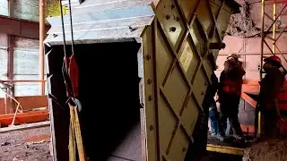 Шеф-монтаж дозирующего бункера