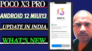 Poco's Latest Device, the Miui 13-Poco X3 Pro