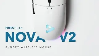 NEW & IMPROVED Budget Wireless Mouse ! | NOVA v2 Review | Press Play Indonesia