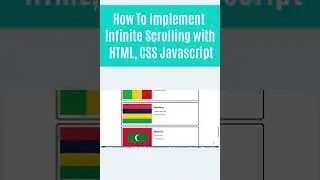 How To Implement Infinite Scrolling with Javascript