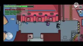playing amongus New air ship map