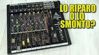 Da pezzi di recupero a nuovo di zecca - Riparo un mixer Behringer MX1602A