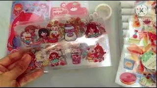 Unboxing stickers and more!!✨🌸💗 #sticker #kawaii