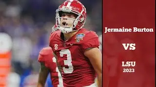 Jermaine Burton vs LSU 2023