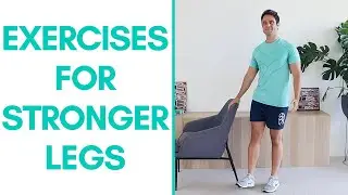 Leg Exercises For Seniors | Leg, Knee & Hip Exercises For Seniors | (Includes Single-Leg Exercises)