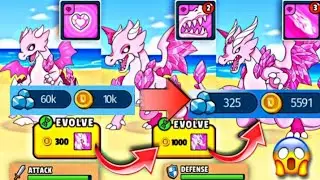 Claiming And Evolving New Dragon Egg | Diamond Type Dynamon Evolution | Dynamons World New Update ‼️