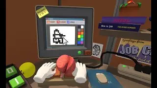 офисный работник VR