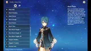 Xingqiu voice-over: About Yelan  (Genshin Impact eng)