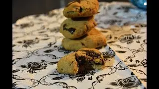 עוגיות שוקולד צ'יפס מקמח מלא - whole wheat chocolate chip cookies