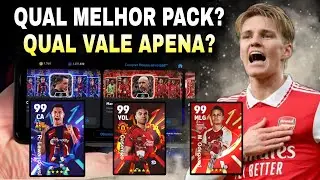 🤔 O MELHOR PACOTE PARA COMPRAR, QUAL PACOTE VALE APENA NO EFOOTBALL MOBILE 2024 MELHORES FICHAS