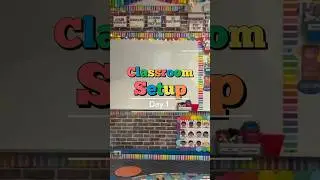 Classroom set up day 1 IG: @multilingualatheart