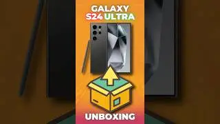 S24 Ultra -Unboxing + Pierwsze Wrażenia ! #shorts