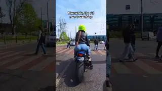 Wow 😅 Was Grandpa checking out the BIKE? 🫣 #bikelover #reaction