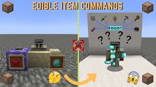 Command Block Tutorial #246: Edible Item Commands in Minecraft (1.21+)