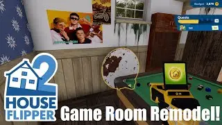 House Flipper 2 (Game Room Basement)