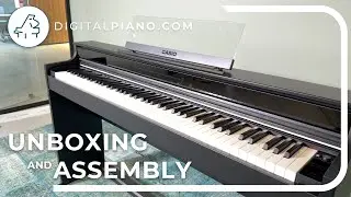 Casio CELVIANO AP-S450 | Unboxing & Assembly | Digitalpiano.com