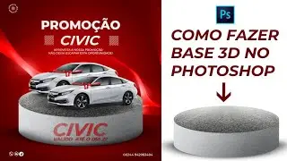 COMO FAZER BASE 3D NO PHOTOSHOP