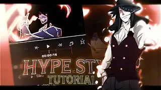Hype Style Tutorial Alight Motion (Free Preset)