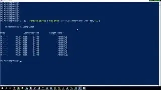 How To Create multiple Folder with Powershell