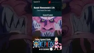 Kozuki Momonuske | One Piece Character in 59 Seconds.