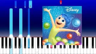 Inside Out Thought Bubbles Title Screen (Piano Tutorial)