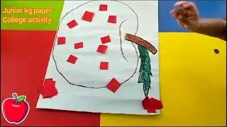 kg paper pasting activity //inba tamilan All in All channel