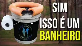 O MELHOR BANHEIRO PARA ACAMPAMENTO