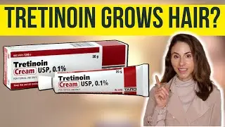 CAN TRETINOIN GROW YOUR HAIR? 🤔 Dermatologist 