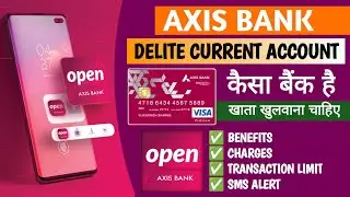 Axis Bank Delite Current Account Charges & features 2024 | Axis bank transaction limit