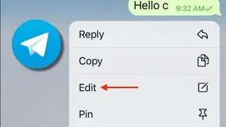how to edit sent messages on telegram ||