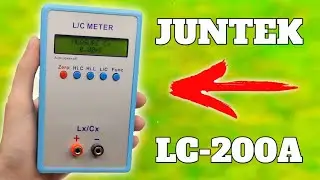 ЛУЧШИЙ БЮДЖЕТНЫЙ LC-МЕТР JUNTEK LC-200A точное измерения емкости и индуктивности