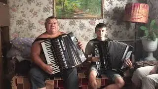 Яблочко | Баян Булгаков А.А, Аккордеон Царев А.В