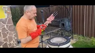 Что надо сделать чтобы избавиться от шашлыка на мангале?