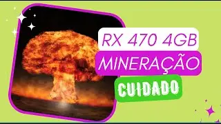 VENDEDOR PICARETA - RX 470 - ERGO - MINERAÇÃO - 4GB