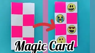 DIY Magic Card | Emoji Vanishing Card |  How to make Magic Card