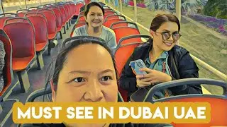 HOP ON HOP OFF BUS TOUR IN DUBAI, UAE
